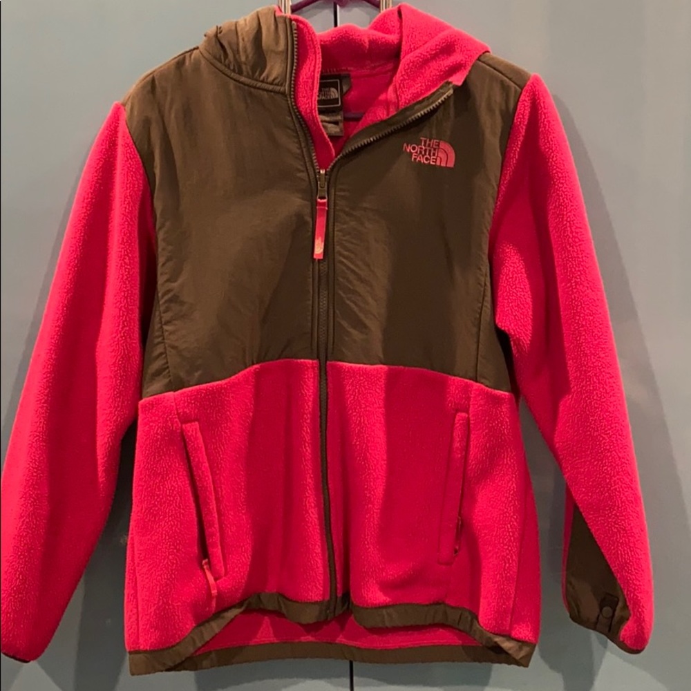 Pink North Face Coat